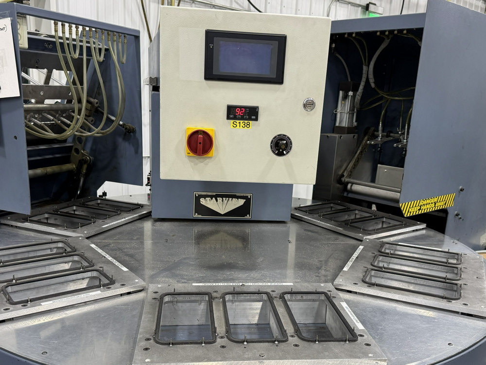 Rotary blister sealing equipment at Stang Precision