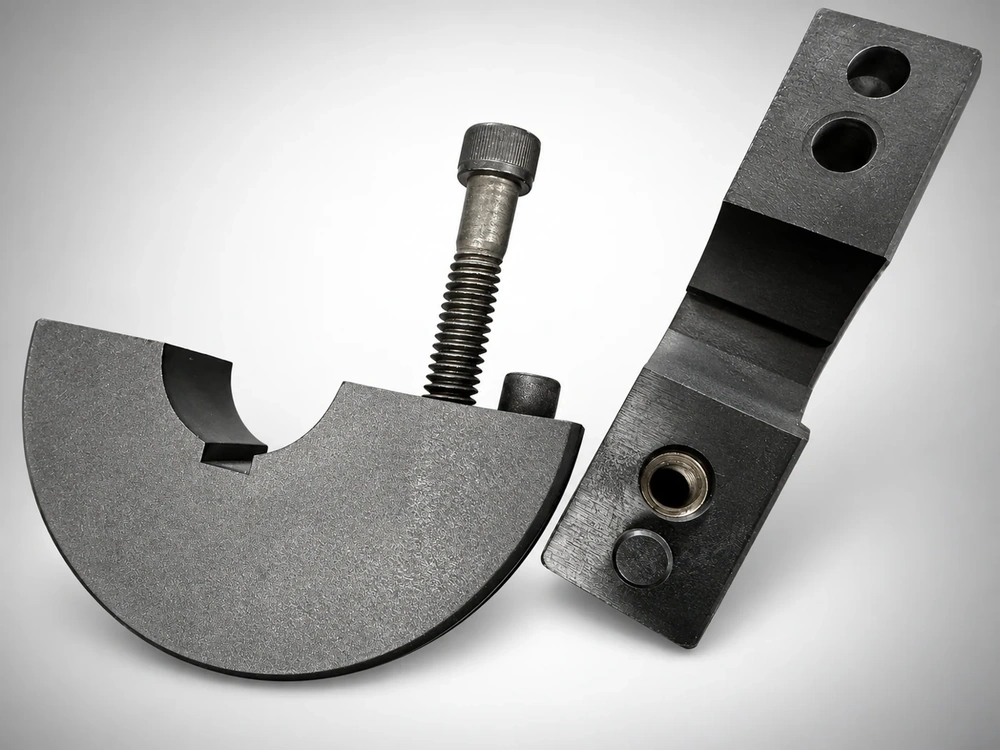 Molded components with metal inserts