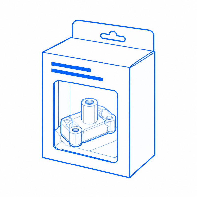 Consumer retail carton with a clear display window